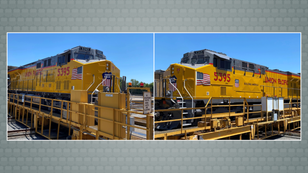 New Union Pacific locomotive paint scheme