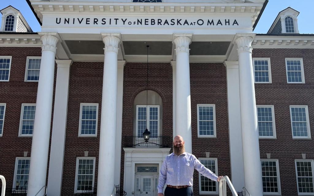 Large | Thomas Frey on the University of Nebraska Omaha Campus