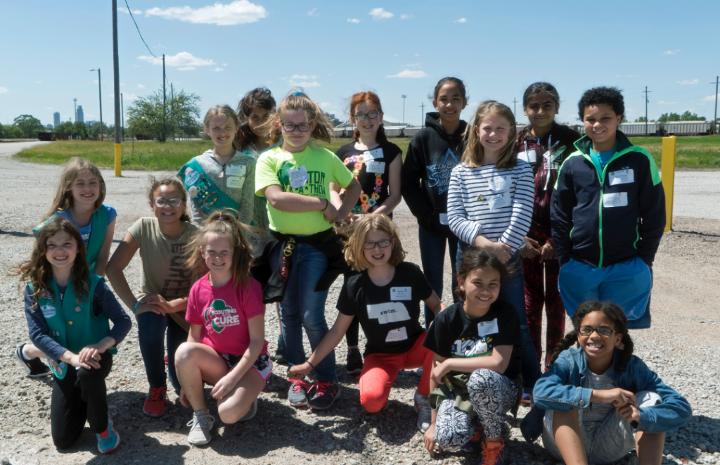 Medium | Girl Scouts Visit Council Bluffs Yard