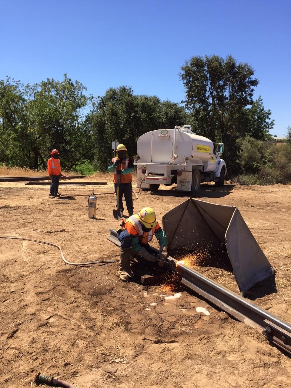 Welding Tent - California Fire