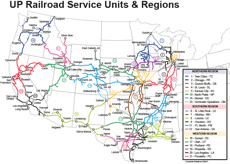 Union Pacific Rail Map - vrogue.co