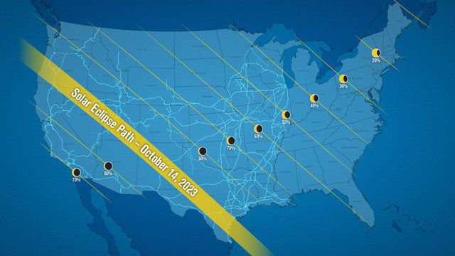 Solar Eclipse Path of Totality | LR