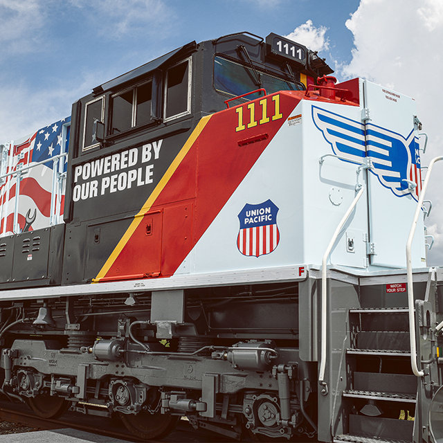 Employee Pride Locomotive No. 1111 