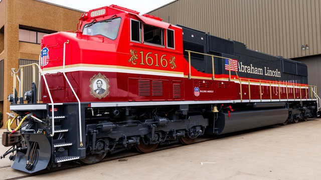 UP 1616 at Jenks Locomotive Shop.