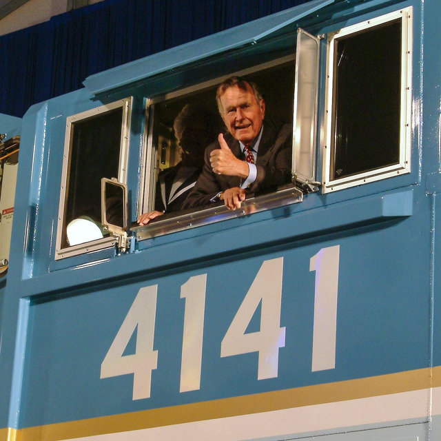 President George H.W. Bush Funeral Train 