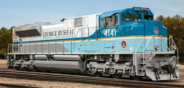 President George H.W. Bush Locomotive No. 4141 