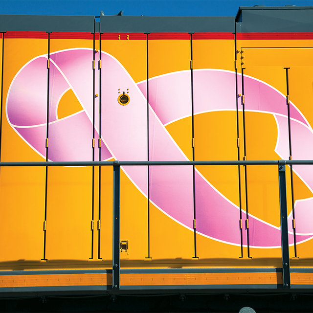 Pink Ribbon Locomotive No. 7400 