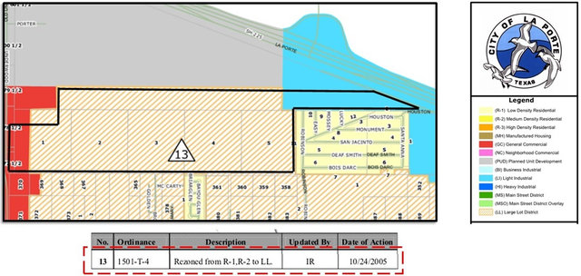 2005 Rezoning La Porte