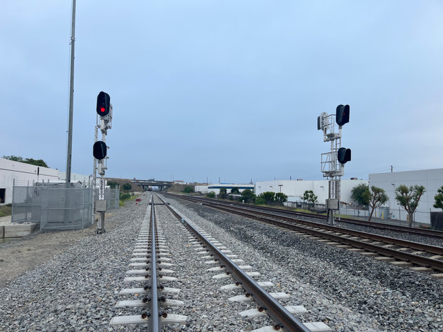 Union Pacific’s new nonstop double track.