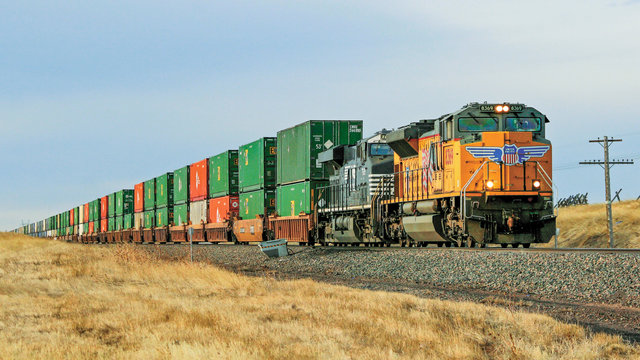 Union Pacific train