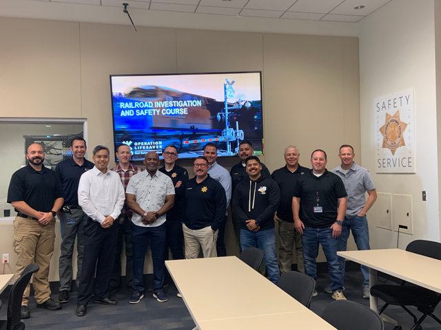 California State Patrol Rail Safety Training