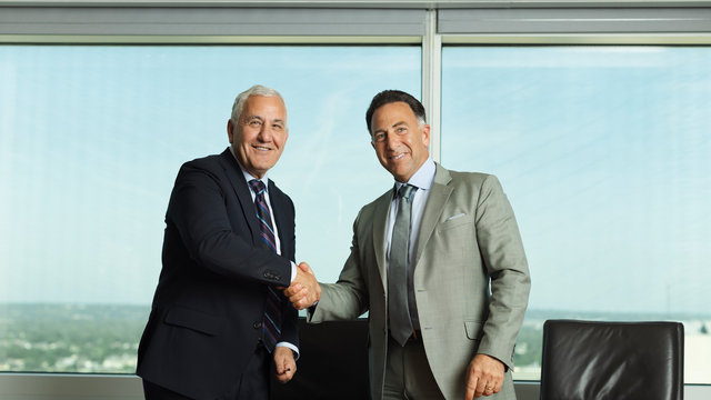 Union Pacific CEO Jim Vena and Norfolk Southern CEO Mark George