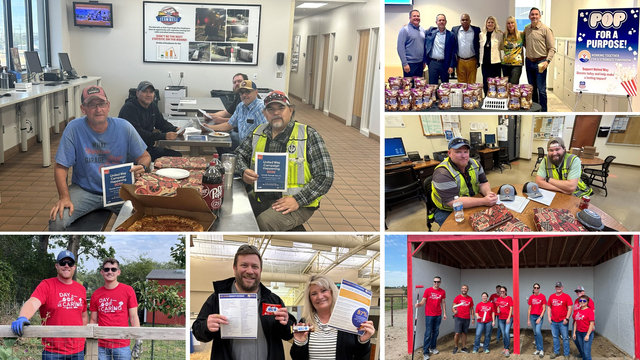 Employees came together during the United Way campaign to volunteer, fundraise and make a lasting impact in our communities.