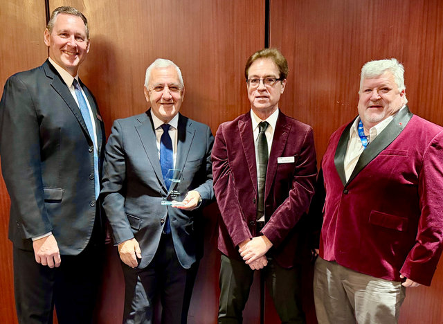 CEO Jim Vena and RailTrends event organizers