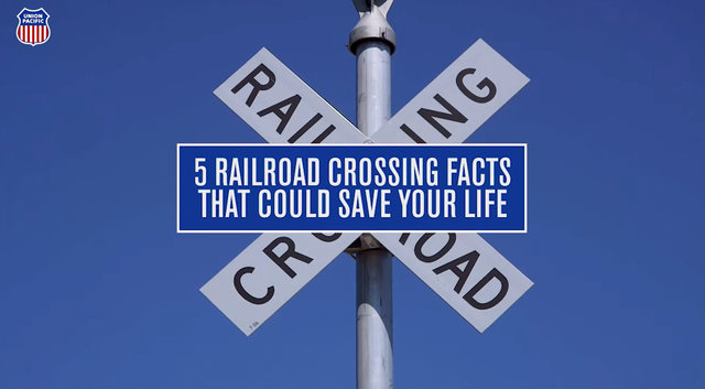 Five railroad crossing facts that could save your life