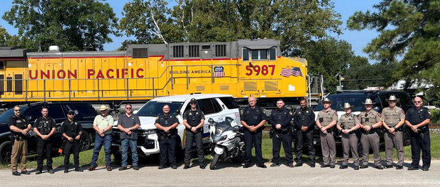 On Sept. 17, Union Pacific partnered with members of the Texas Highway Patrol, Montgomery County Sheriff’s Office and Montgomery County Constable Precinct 4 to engage drivers in the Porter and New Caney area in Texas.