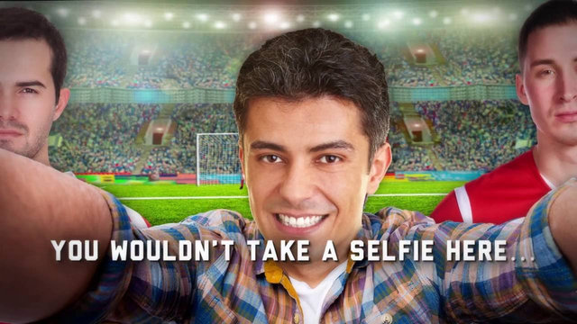 You wouldn't take a selfie on the soccer field, so why take one on railroad tracks?
