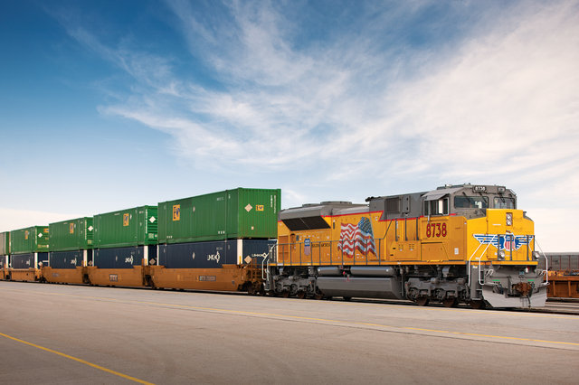 Union Pacific provides access to North America's largest fleets of rail-owned domestic containers.