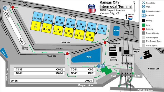 Kansas City Driver Map