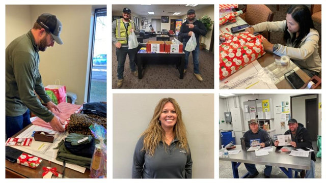North Platte employees Photo Collage