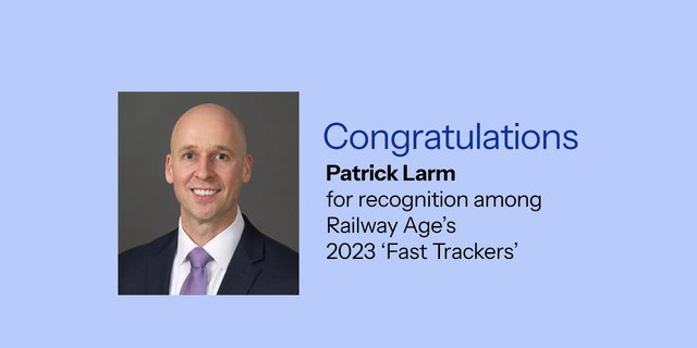 Patrick Larm - Railway Age | LR