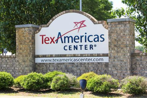 A sign outside the TexAmericas Center | S