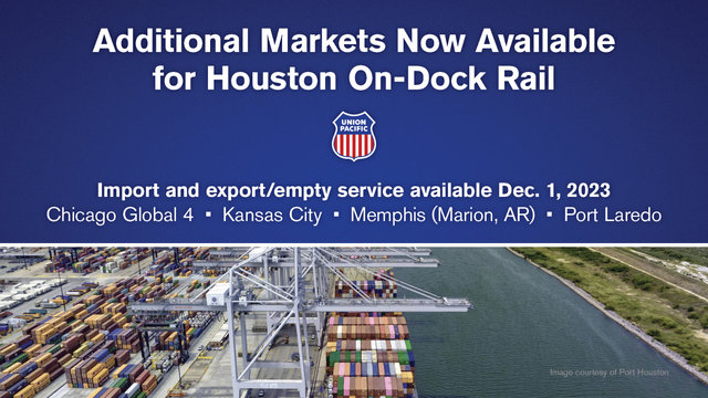 Port Houston On Dock Rail Graphic | LR