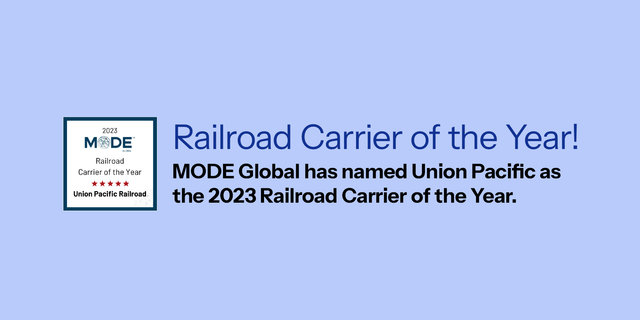 Mode Carrier of the Year Graphic | LR