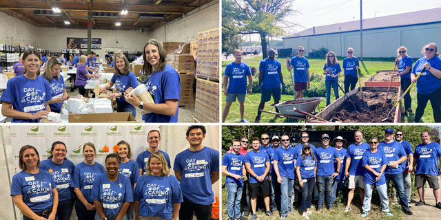 Finance volunteers help maintain playgrounds and gardens | MR