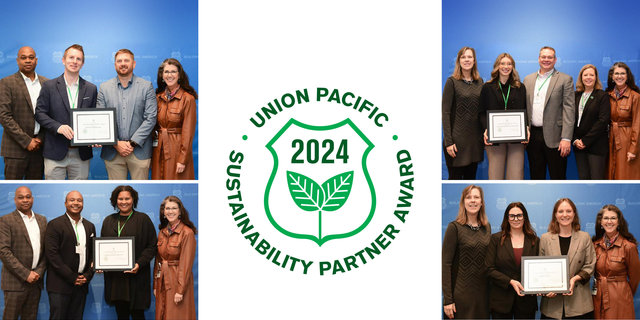 Collage of UP Sustainability Partner Award winners | MR