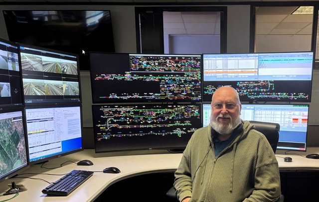 Dan Limbaugh sits in front of his station in Spring, Texas | MR