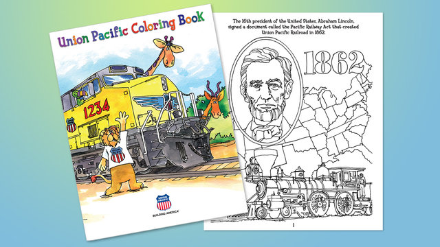 Union Pacific Coloring Book