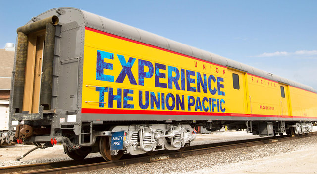 Experience the union pacific locomotive