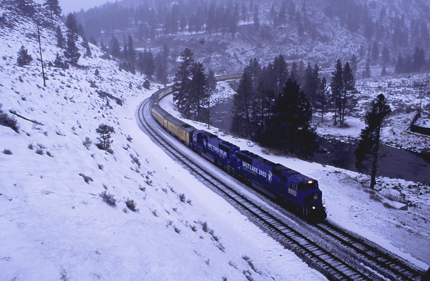 Large Retina | 2002 Olympic Torch Relay - Truckee, California