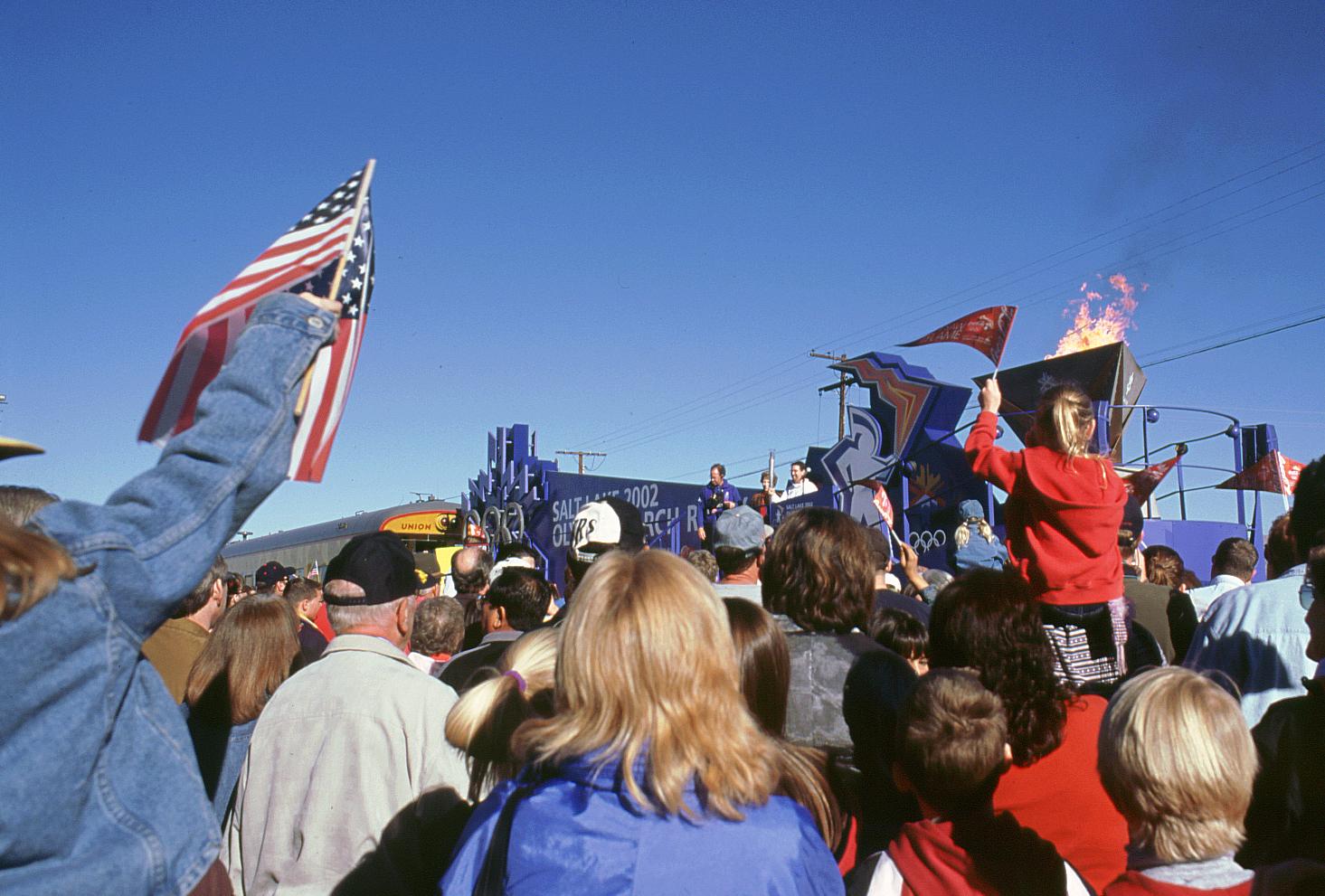 Large Retina | 2002 Olympic Torch Relay - Tucson, Arizona