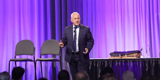 CEO Jim Vena at the ASLRRA meeting in Denver | MR