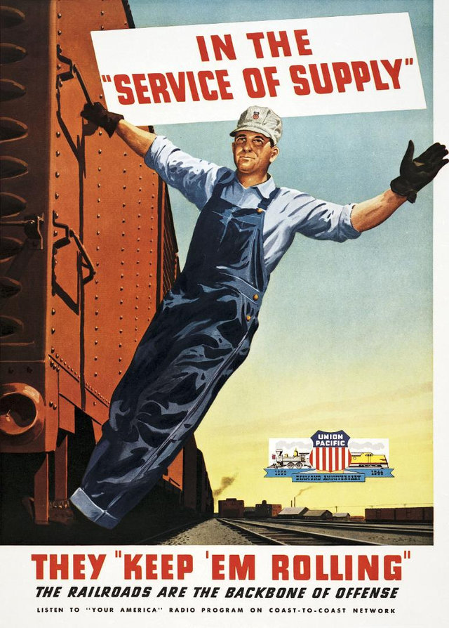 Medium Retina | Heritage: History: WWII poster - Service of Supply