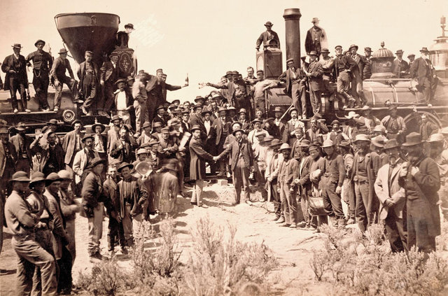 Large Retina | Heritage: History: Promontory Summit