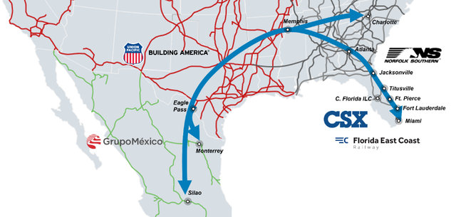 Domestic Intermodal Services from Mexico to Southeast U.S. | MR