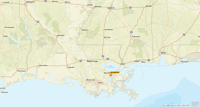 Avondale facility map