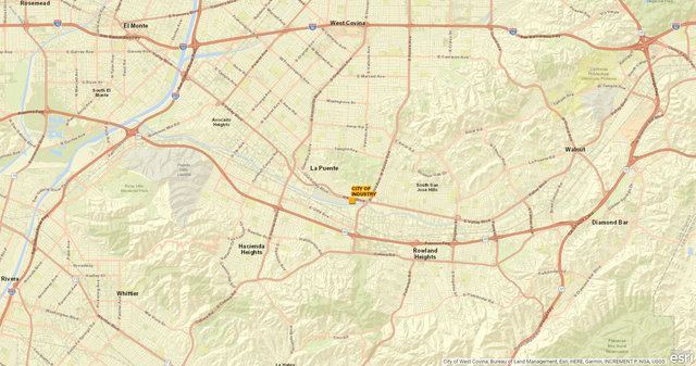 Los angeles facility map
