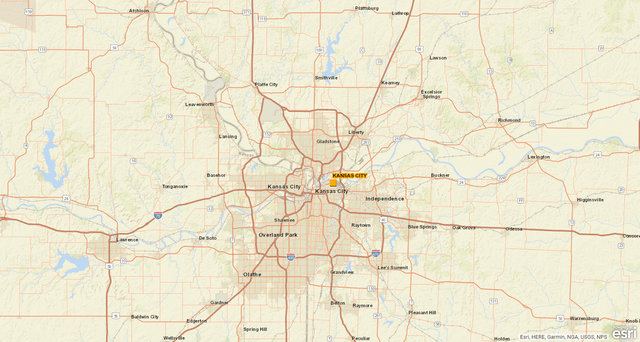 Kansas City Intermodal Terminal facility map