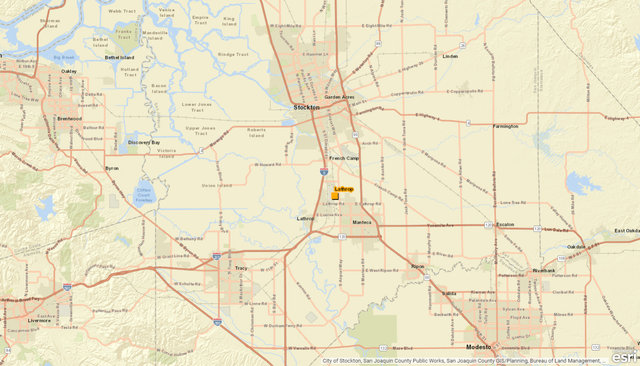 Lathrop facility map