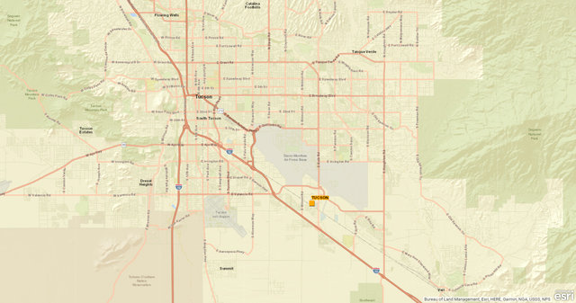 Tucson map