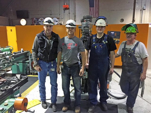 Ed Dickens, J Scott George, Austin Barker and Bruce Kirk