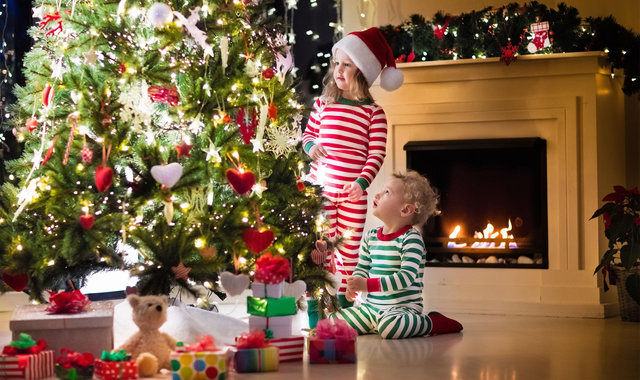 Original | Inside Track: A Christmas Tree's Journey - decorated tree