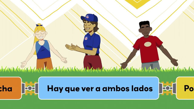 ¡Cha cha cha de la seguridad para viajar en trencito!