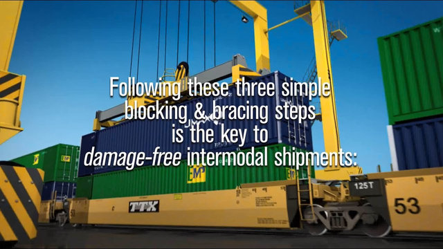 Three Simple Steps for Damage-Free, Intermodal Shipments