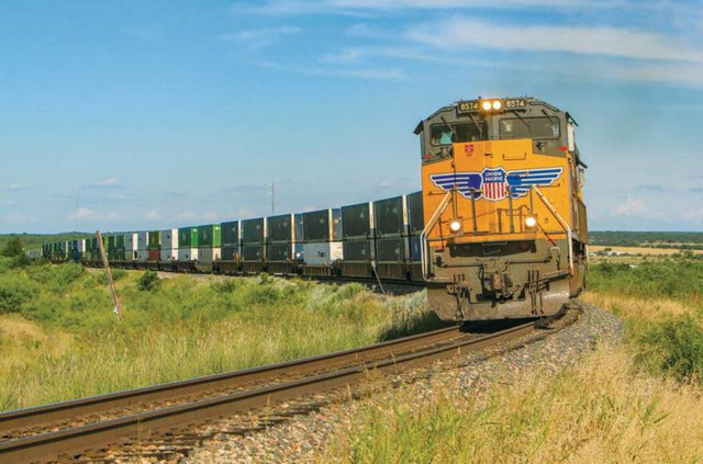 Union pacific 8574 locomotive