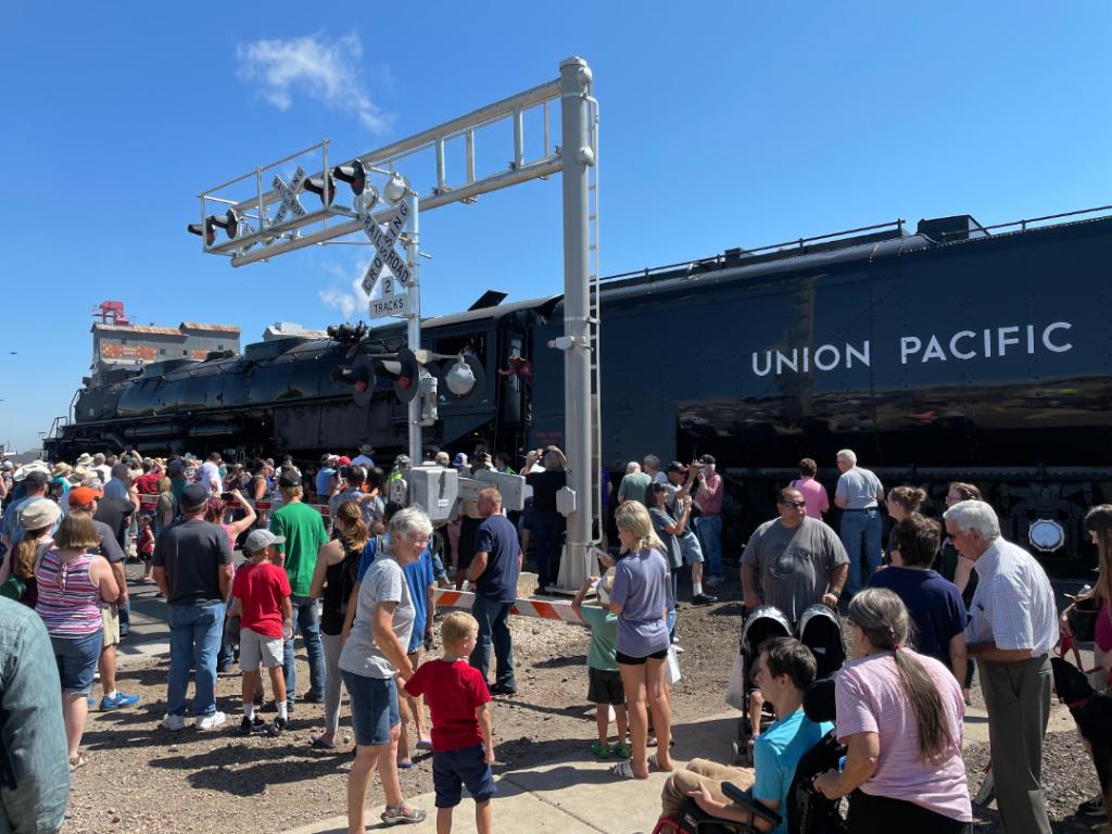 Large | Big Boy No. 4014 at a 2022 Whistle Stop